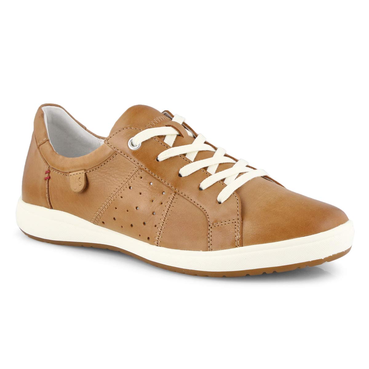 Lds Caren 01 camel lace up sneaker