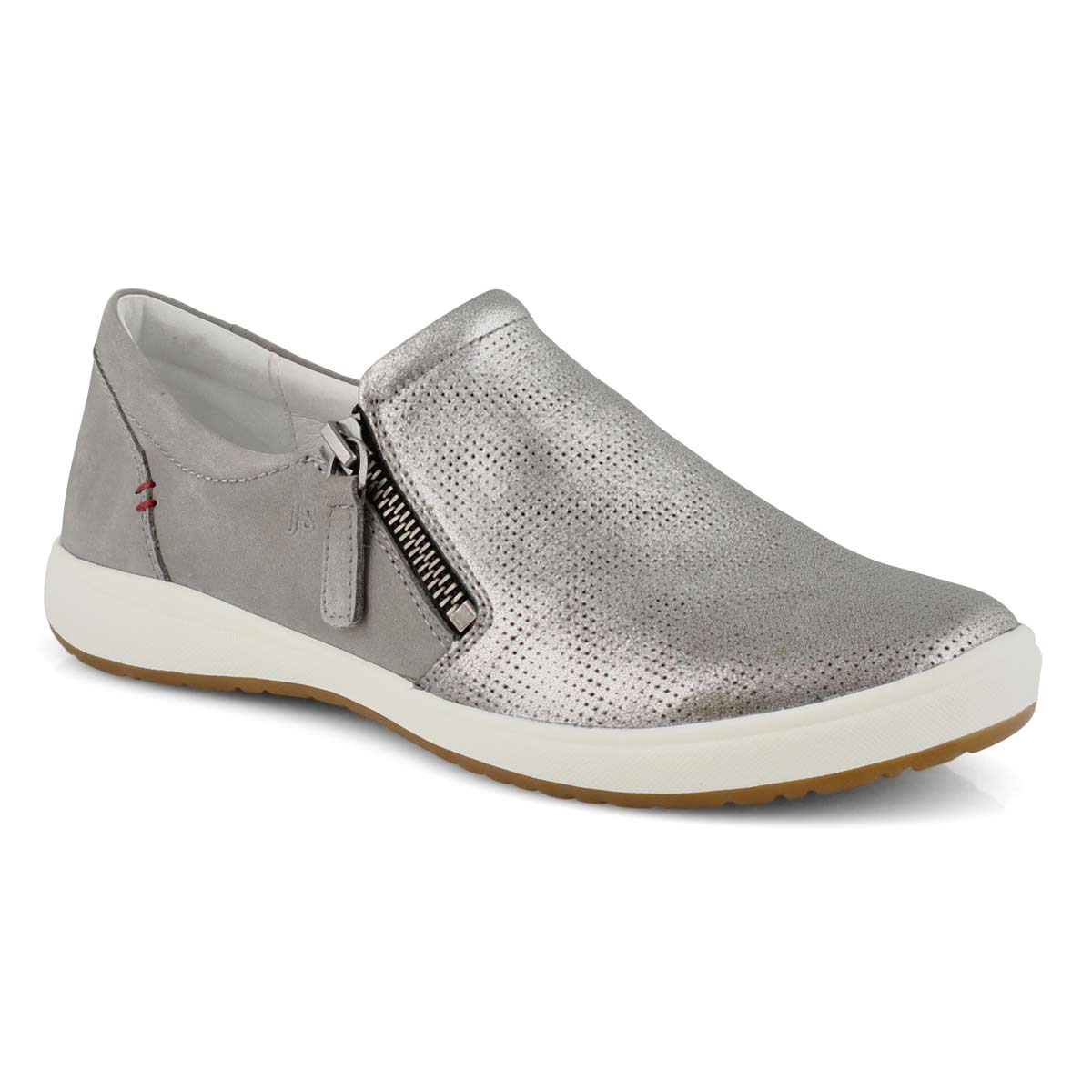 Lds Caren 22 platinum slip on sneaker