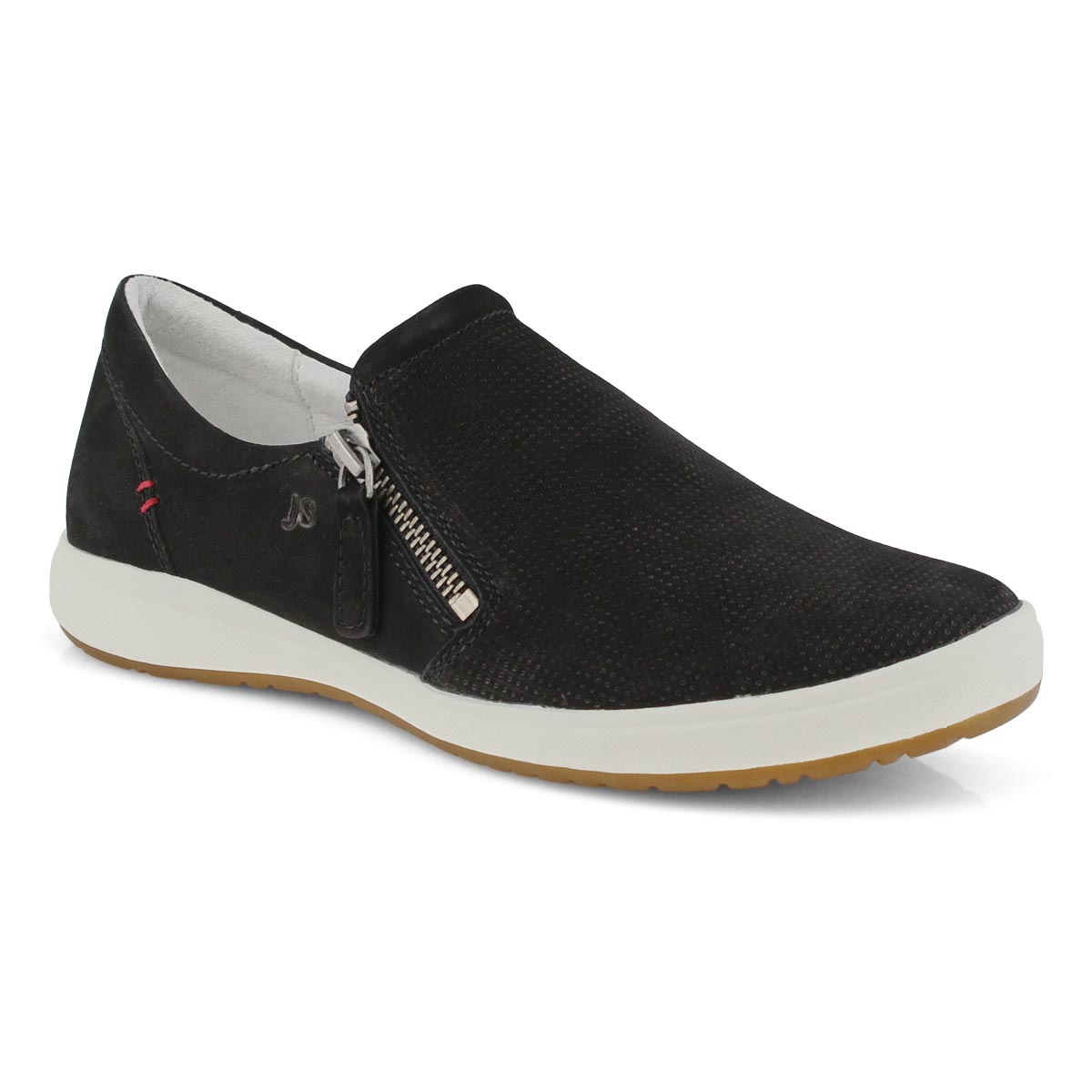 Lds Caren 22 black slip on sneaker