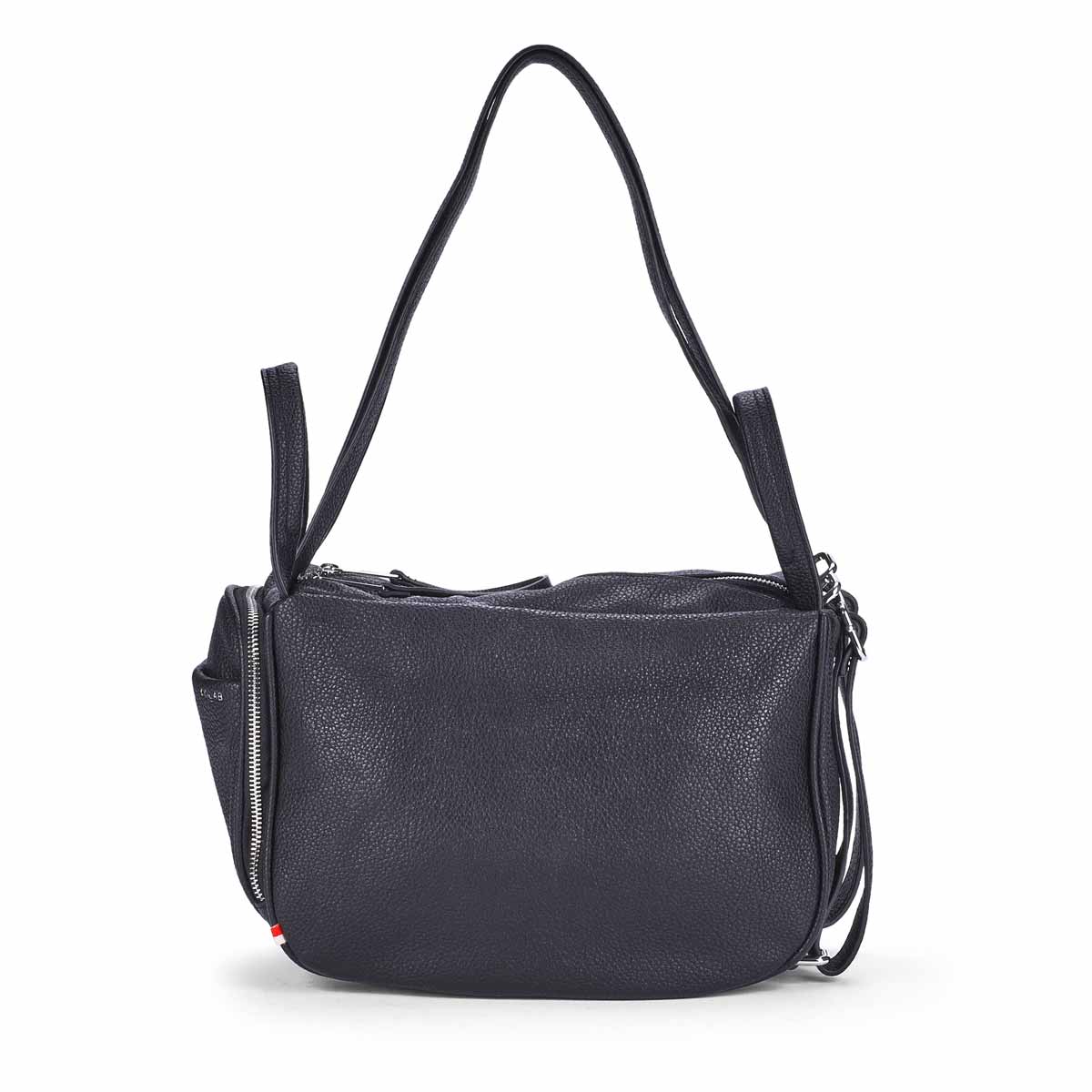 Womens Park Lane Hobo Convertible Bag -Black