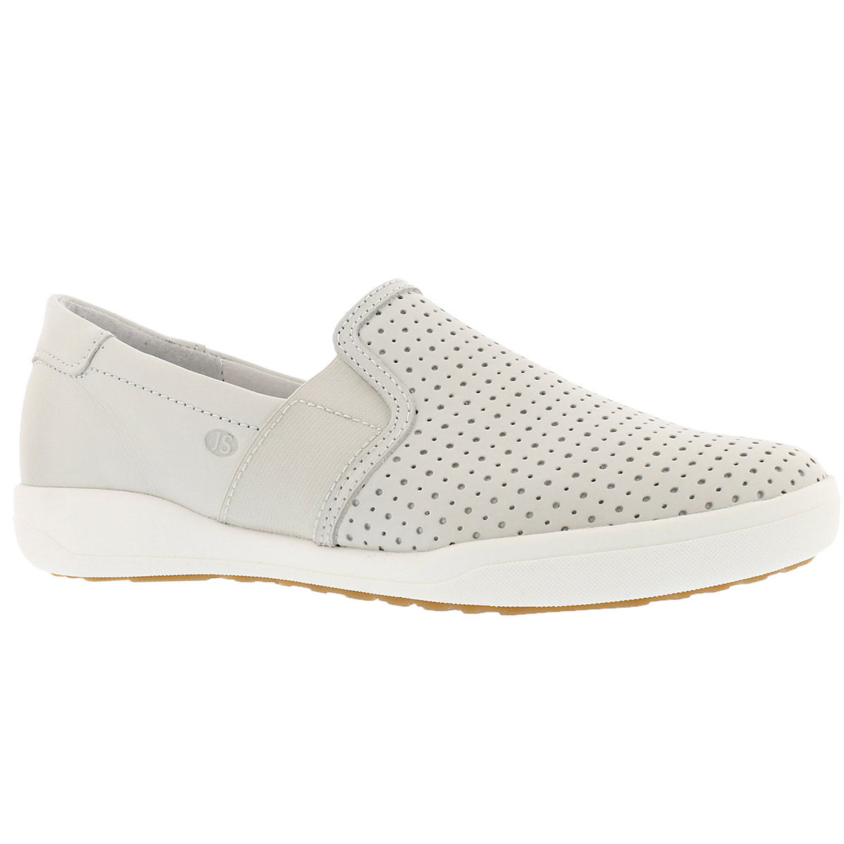 Lds Sina 15 white casual slip on shoe