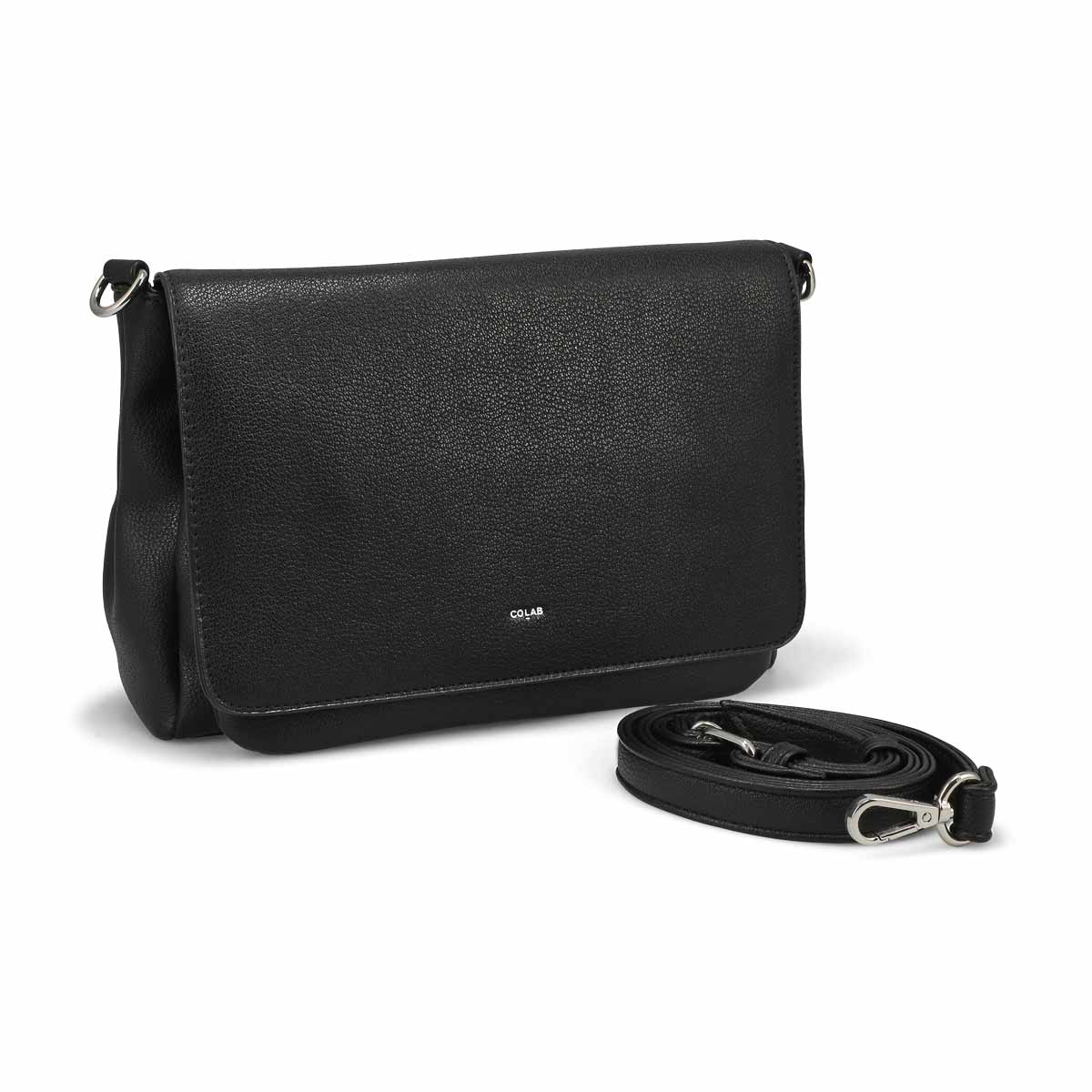 Womens 6886 Flex Best Calor Crossbody Bag -Black