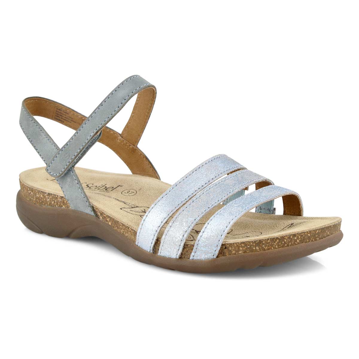 Lds Riley 01 lt blue casual sandal