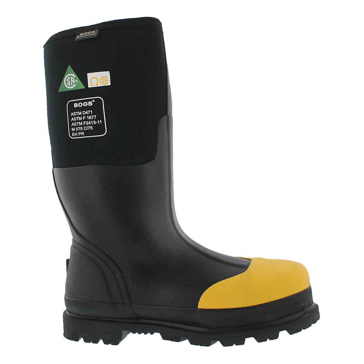 Men's RANCHER ST CSA blk waterproof boots