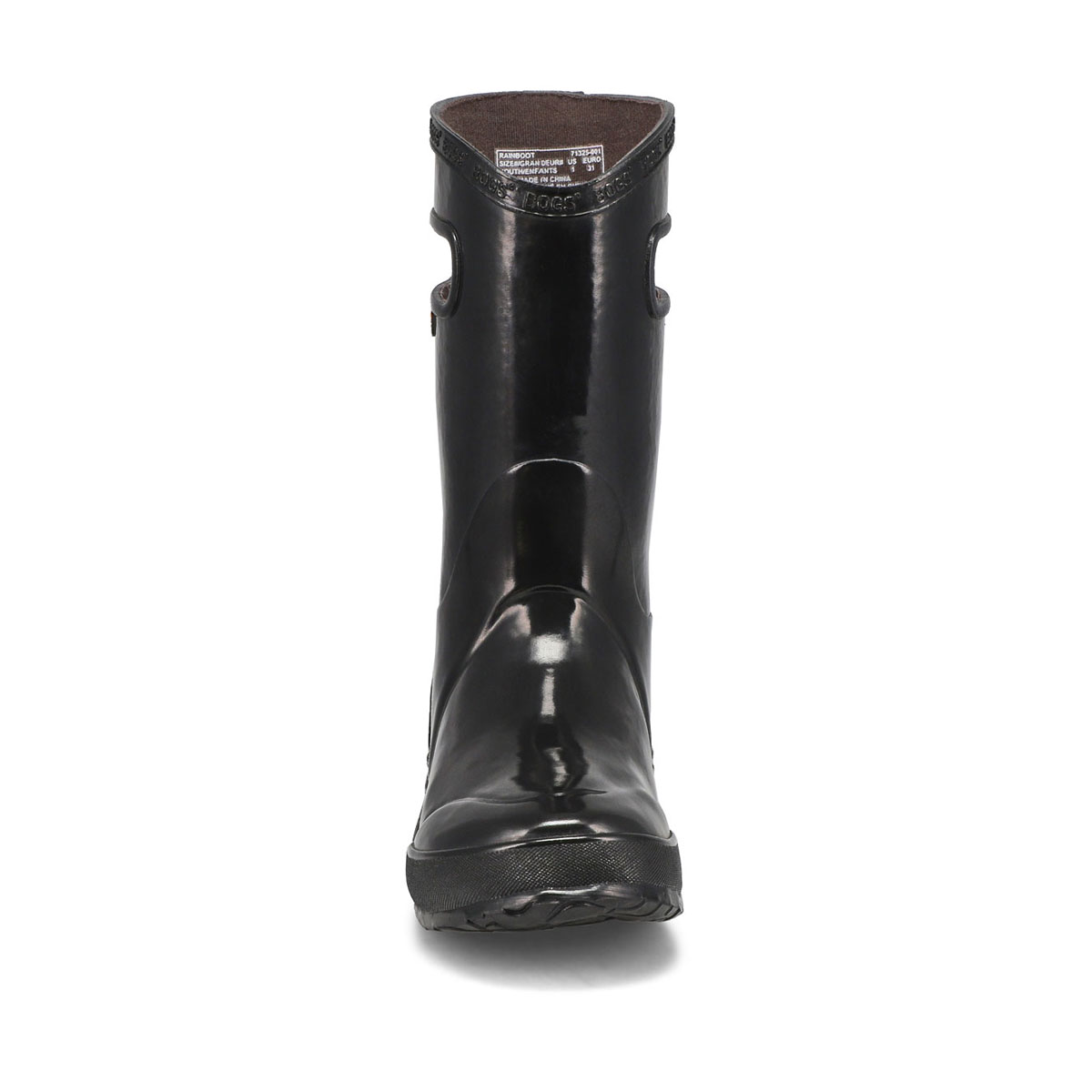 Kds Rain Boot Solid blk rain boot