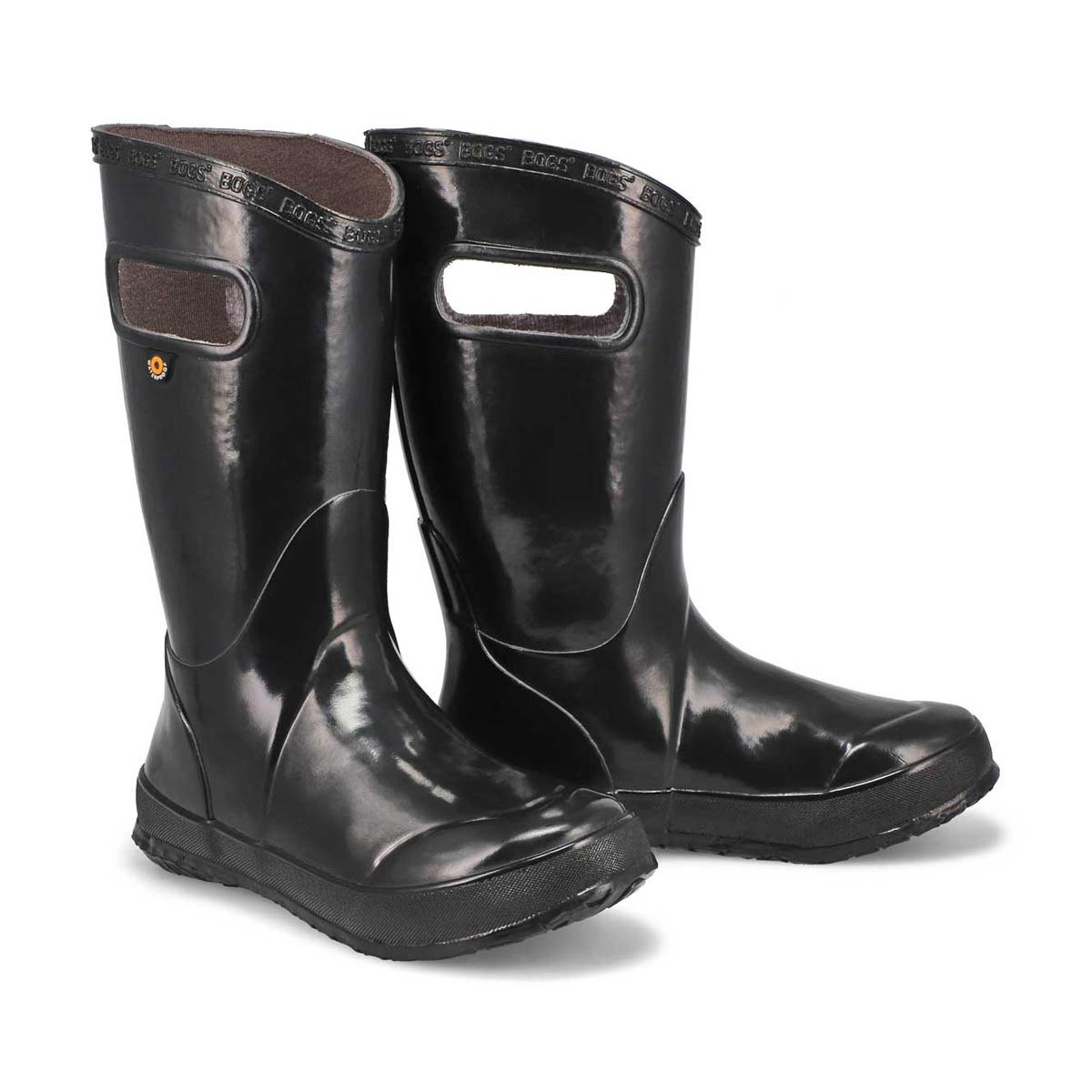 Kds Rain Boot Solid blk rain boot