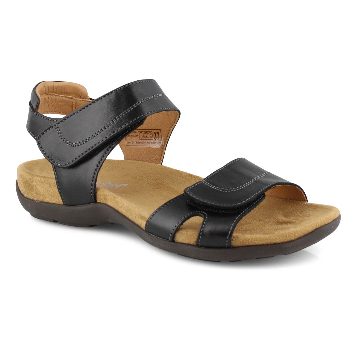Lds Dalia 01 black casual sandal