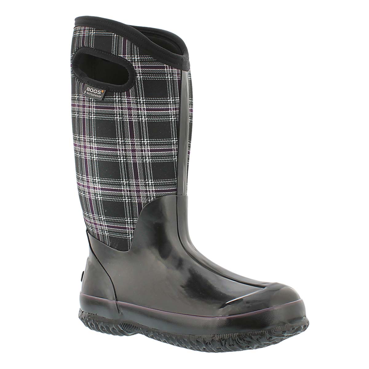 Women's WINTER PLAID black/multi winter boots