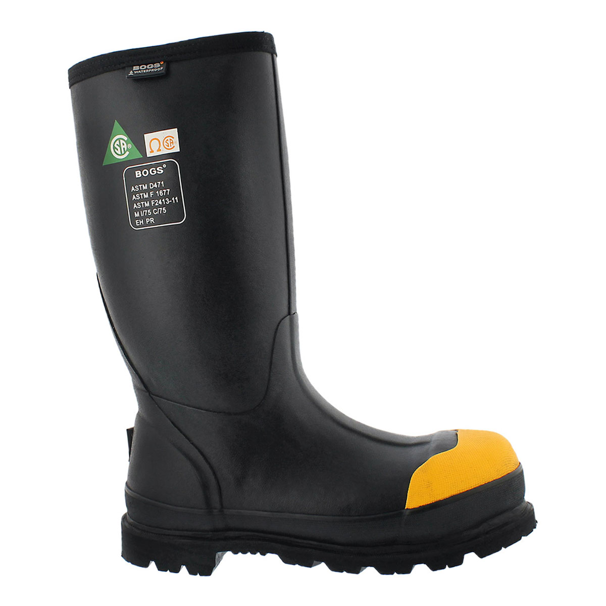 Men's FORGE LITE ST CSA waterproof black boots