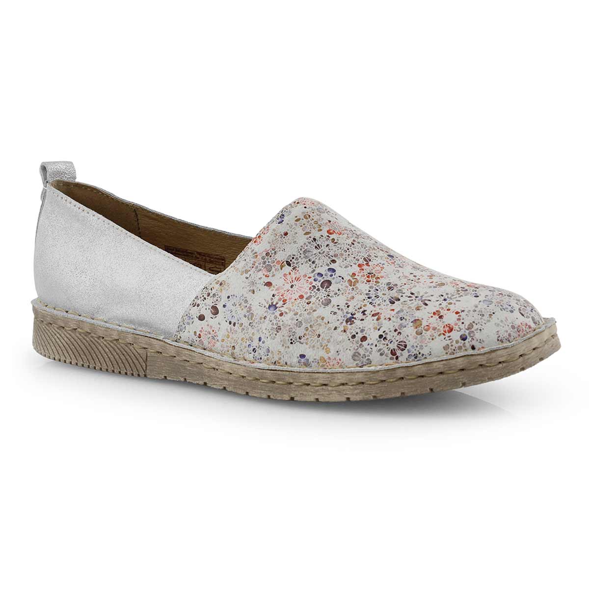 Lds Sofie 33 white slip on shoe