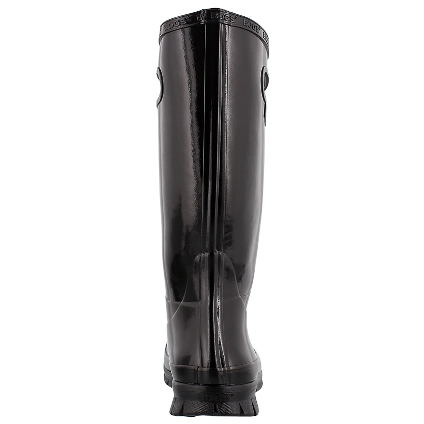 Bogs Women's BERKLEY black tall rain boots