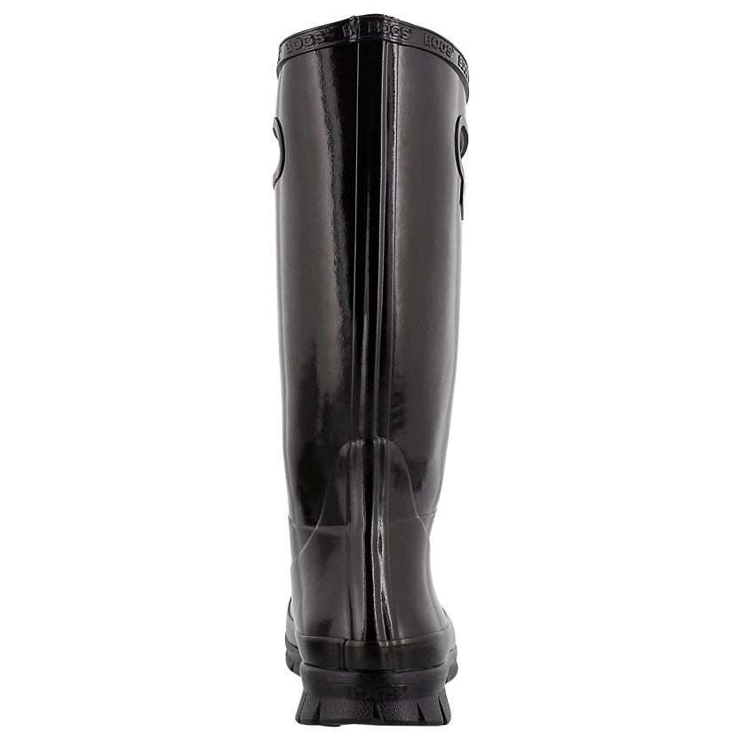 Botte de pluie haute Berkley, noir, fem