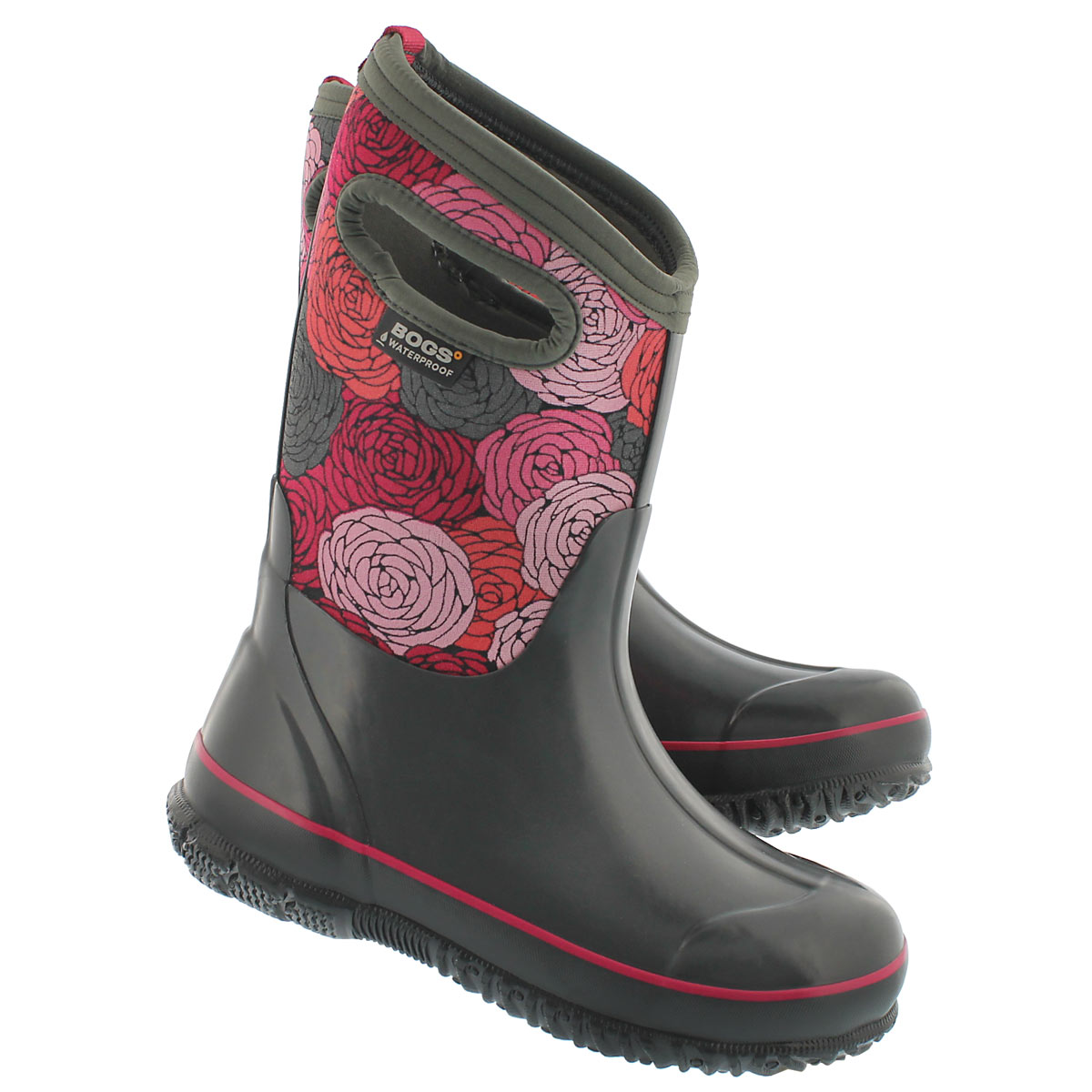 Grls Classic Rosey gry multi wtpf boot