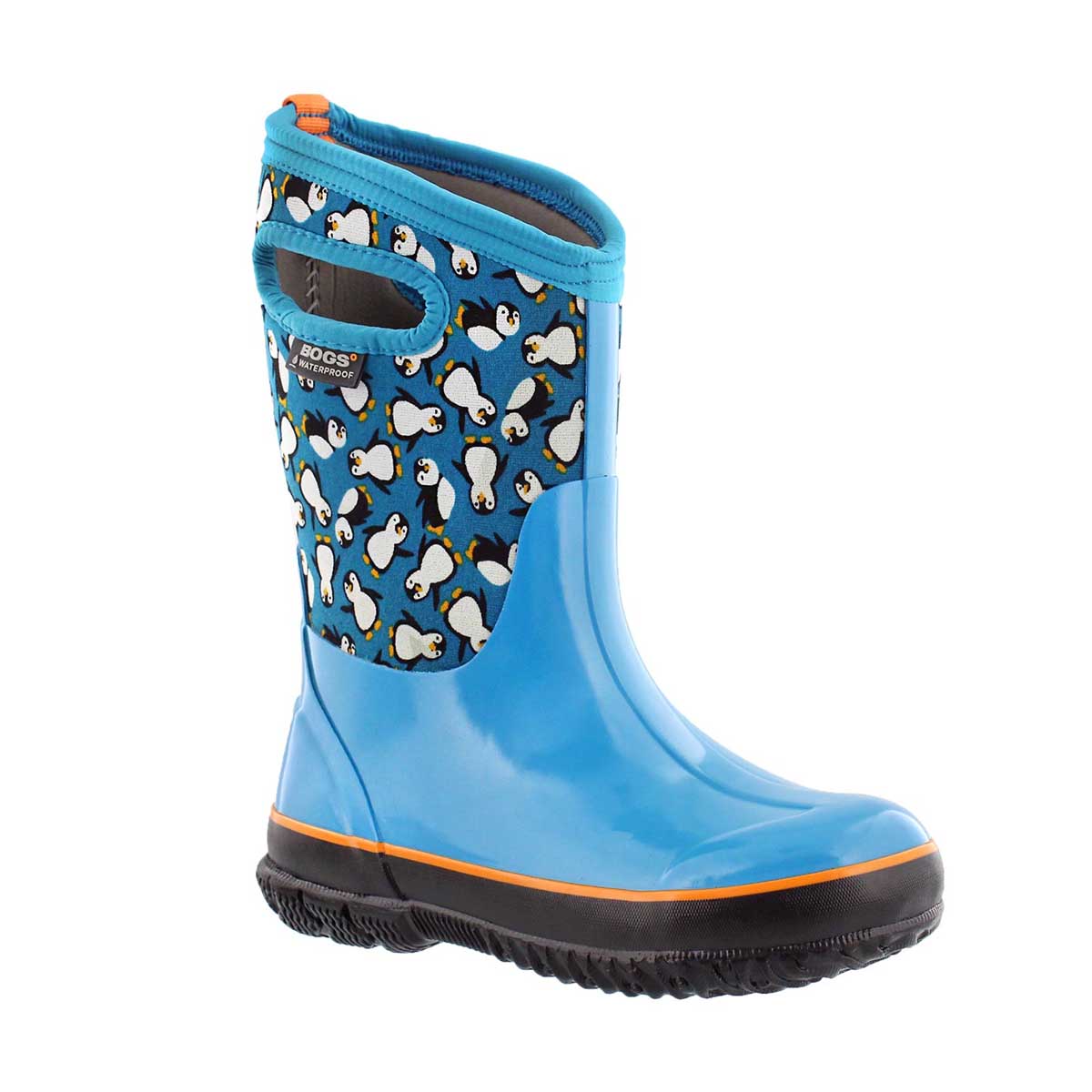 Girls' CLASSIC PENGUINS trq mlti waterproof boots