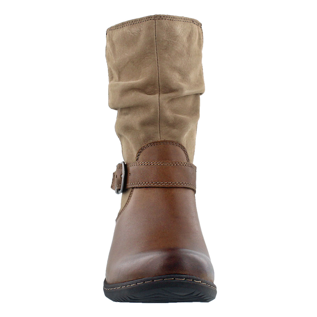 Lds Carly Mid hazelnut wtpf ankle boot