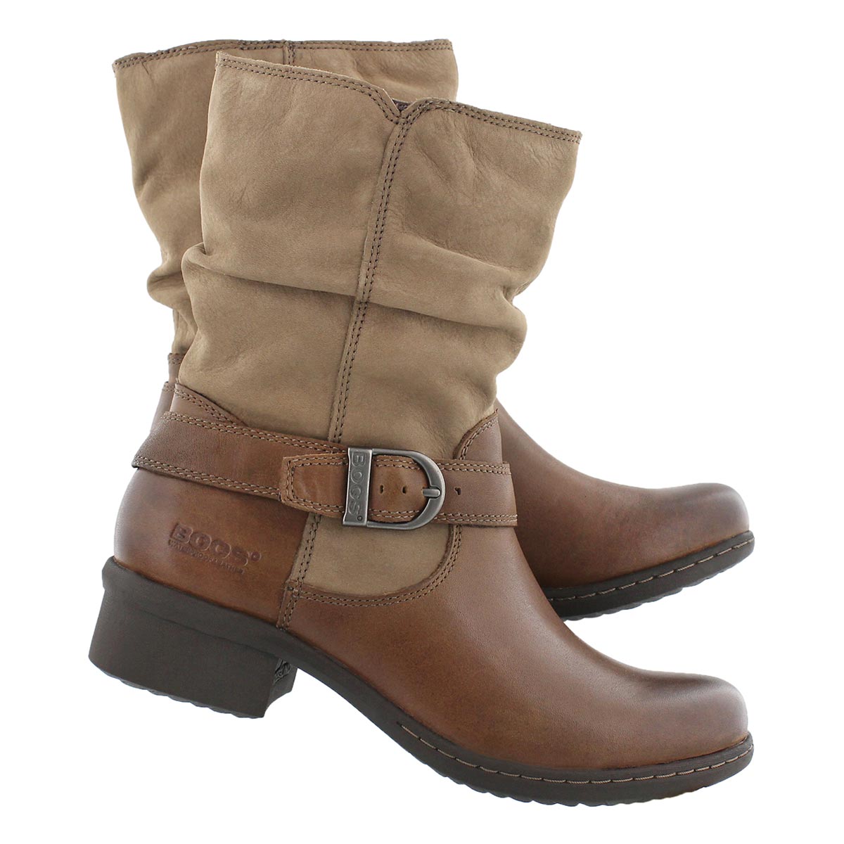 Lds Carly Mid hazelnut wtpf ankle boot