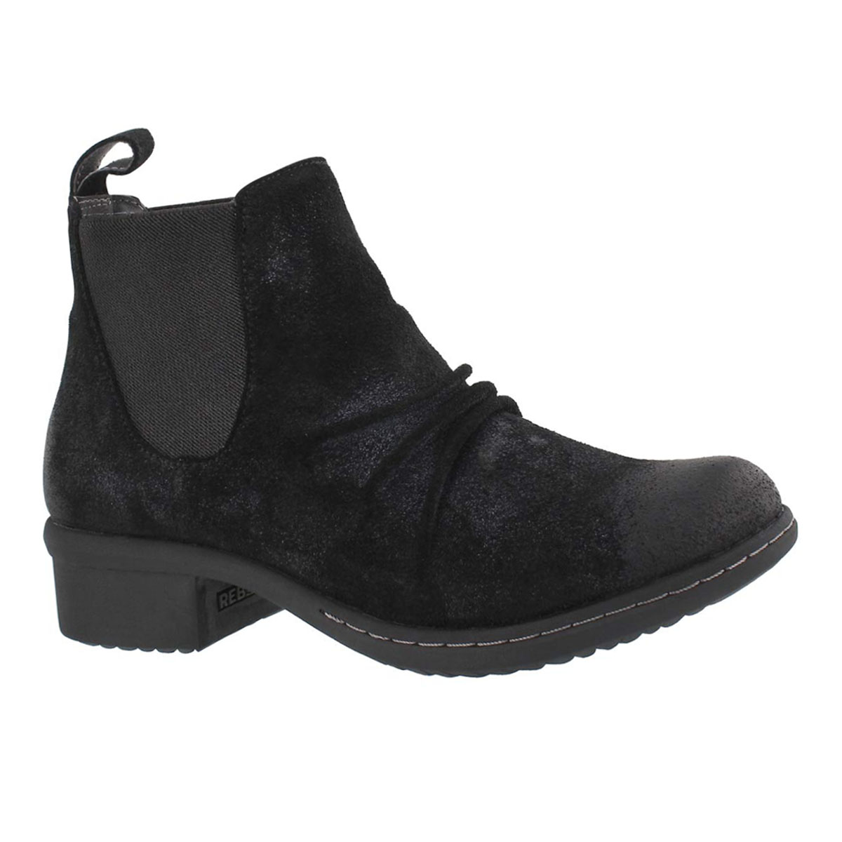 Women's AUBURN black wtpf slip on ankle boots