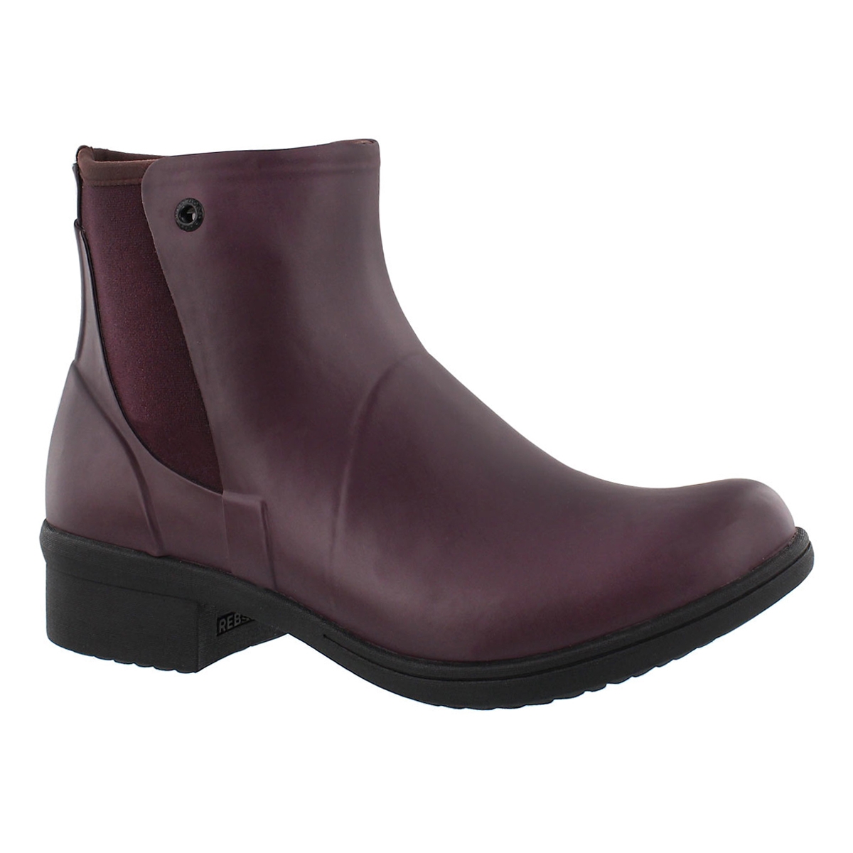 Women's AUBURN wine wtpf slip on winter boots