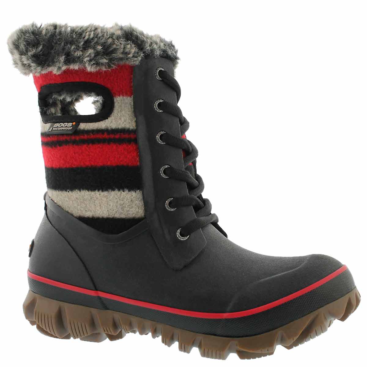 Lds Arcata Stripe red multi wtpf boot