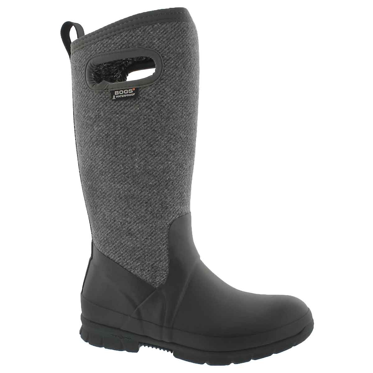 Women's CRANDALL TALL WOOL dark grey wtpf boots
