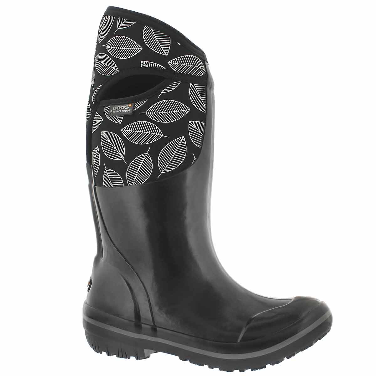 Women's PLIMSOLL LEAFY TALL black wtpf boots