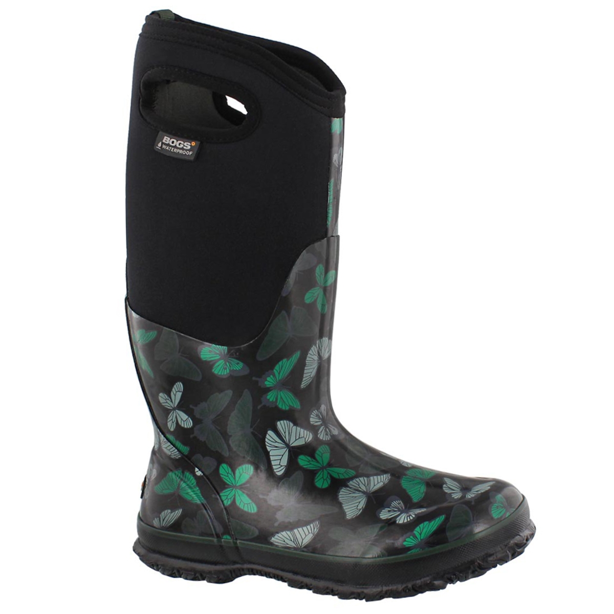 Women's CLASSIC BUTTERIES black waterproof boots