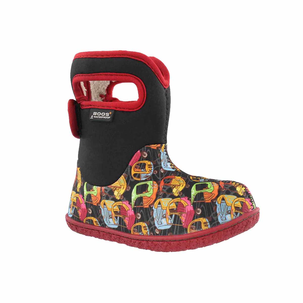 Infant boys' KIDDY CARS black multi boot