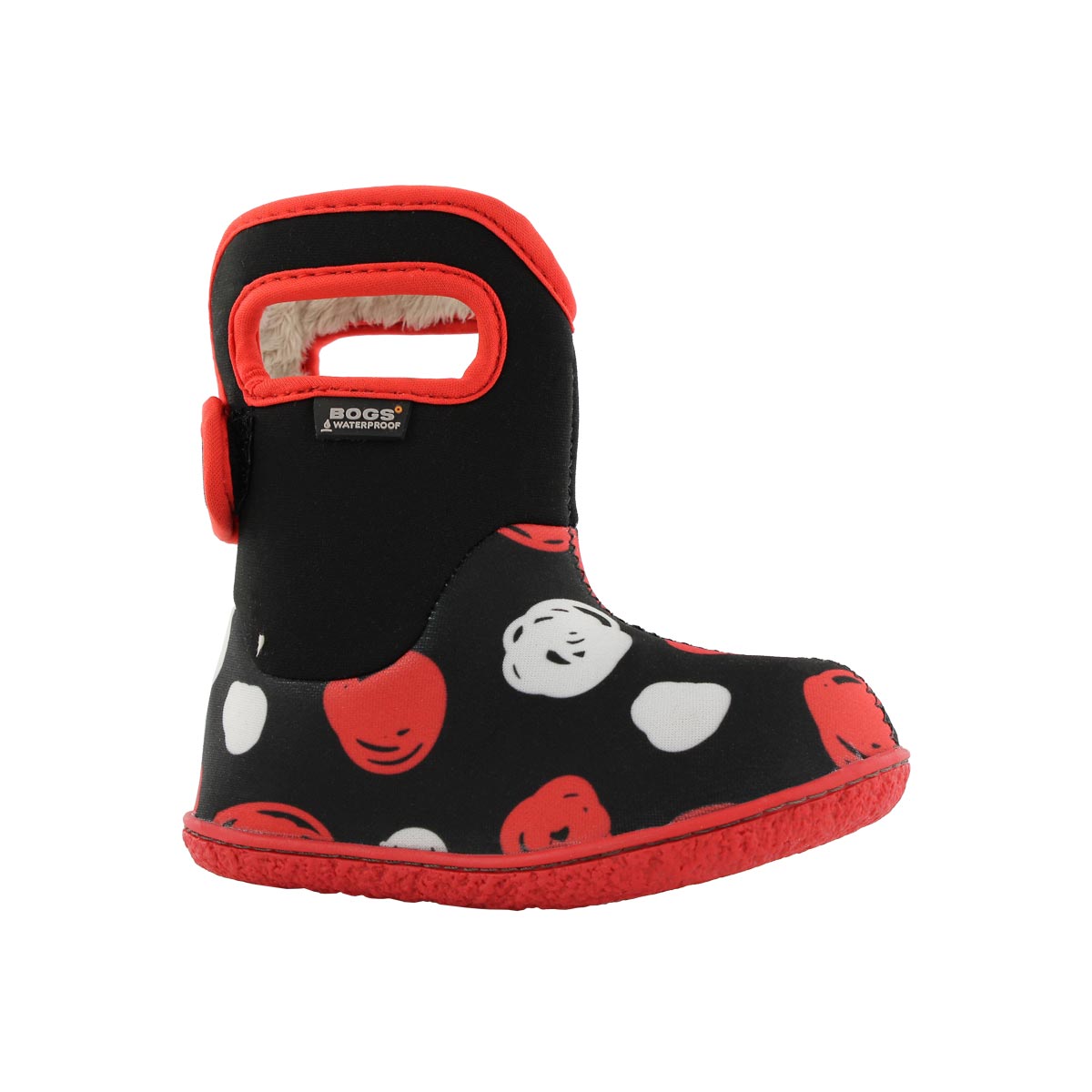 Inf-g Sketched Dots blk mlt wtpf boot