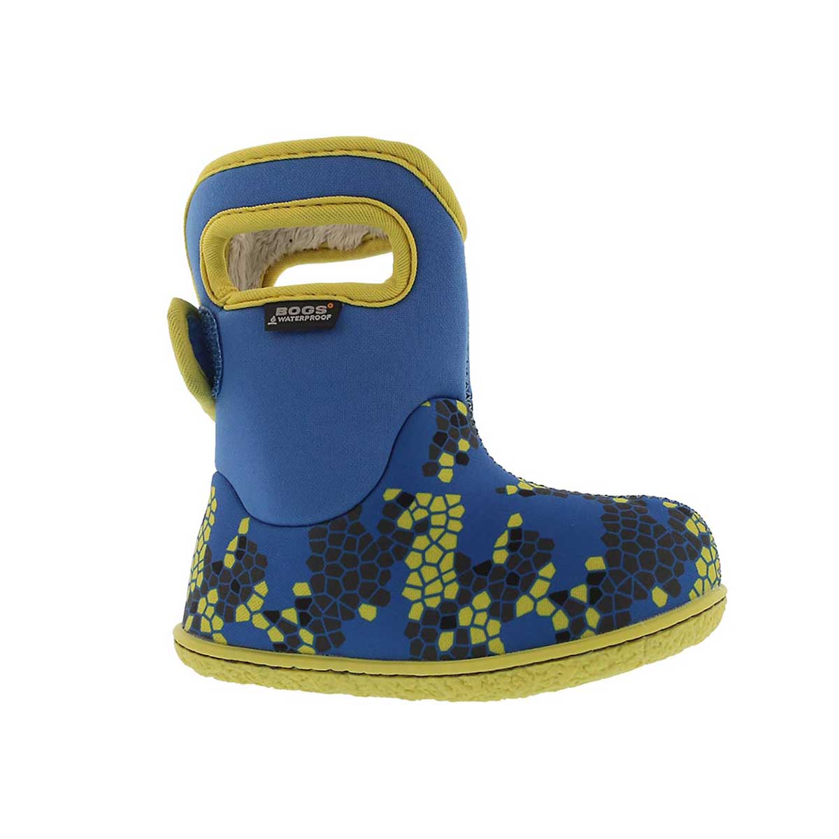 Infants' AXEL blue multi waterproof boots