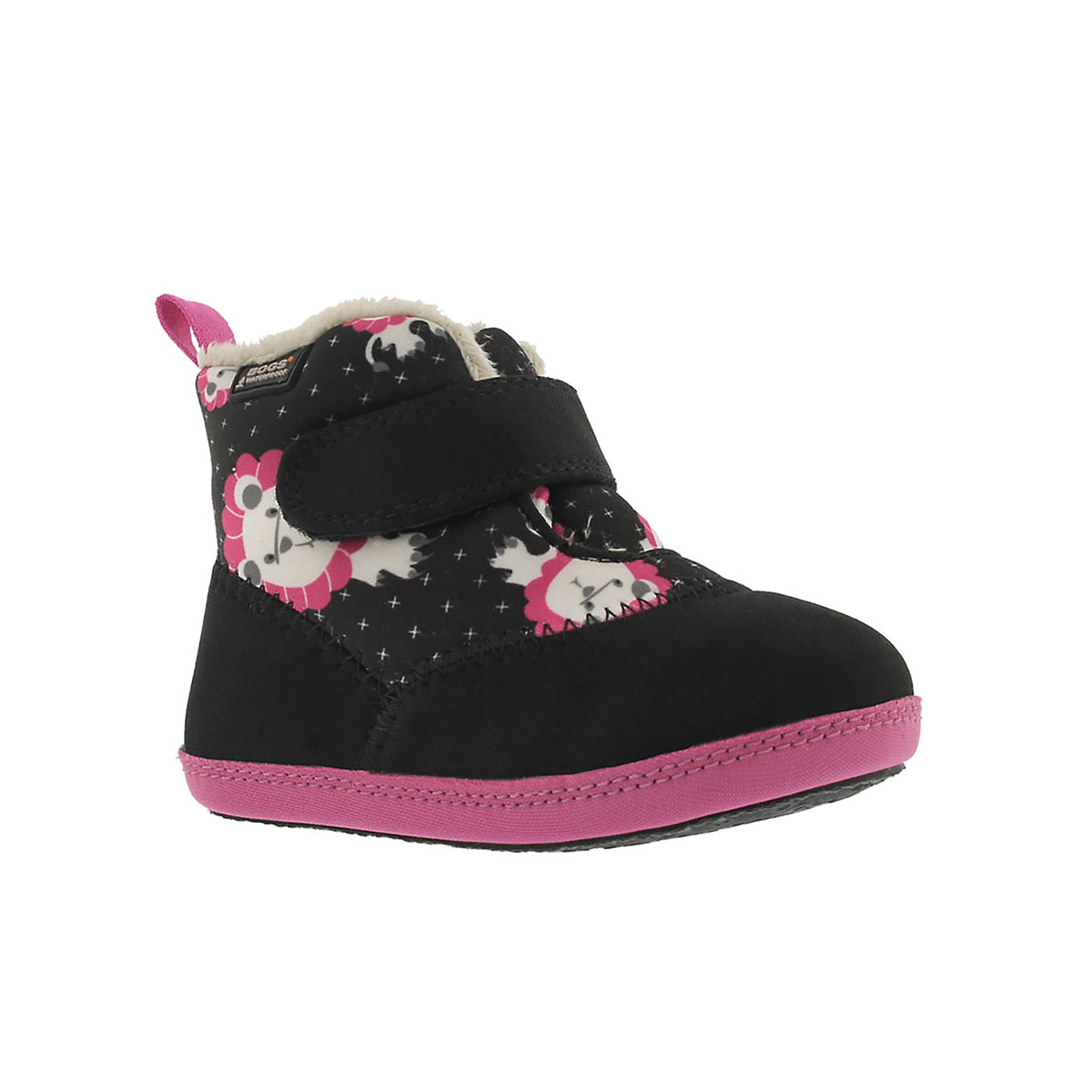 Infants' ELLIOT LION black multi waterproof boots