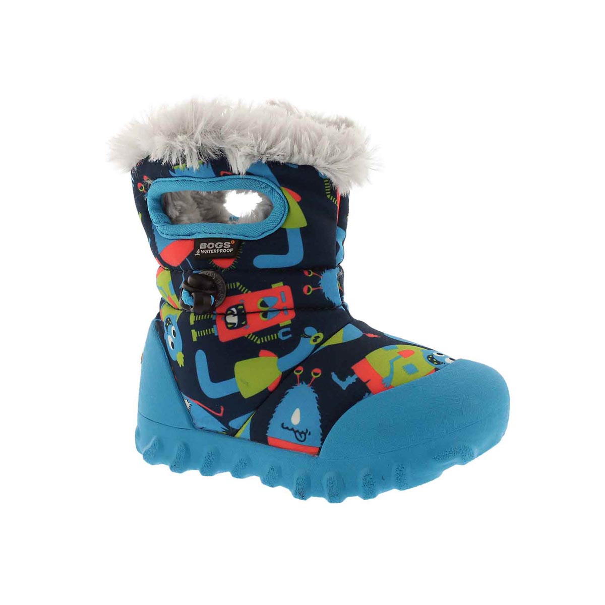 Infant BOYS B-MOC MONSTERS dark grey multi boot