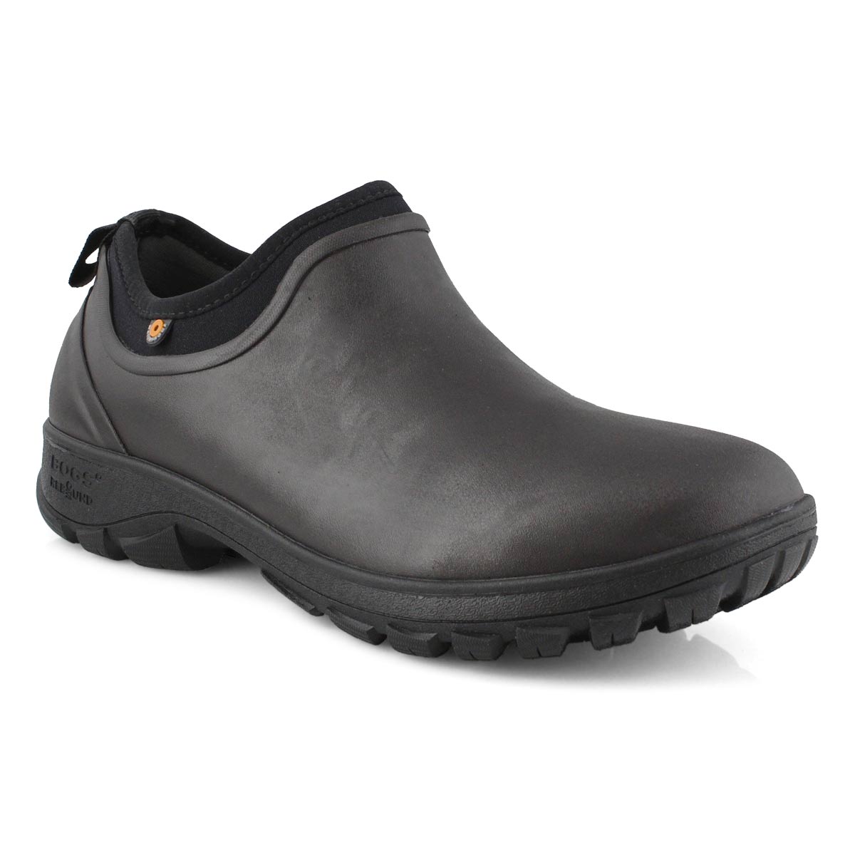 Mns Sauvie dark brown wtpf slip on
