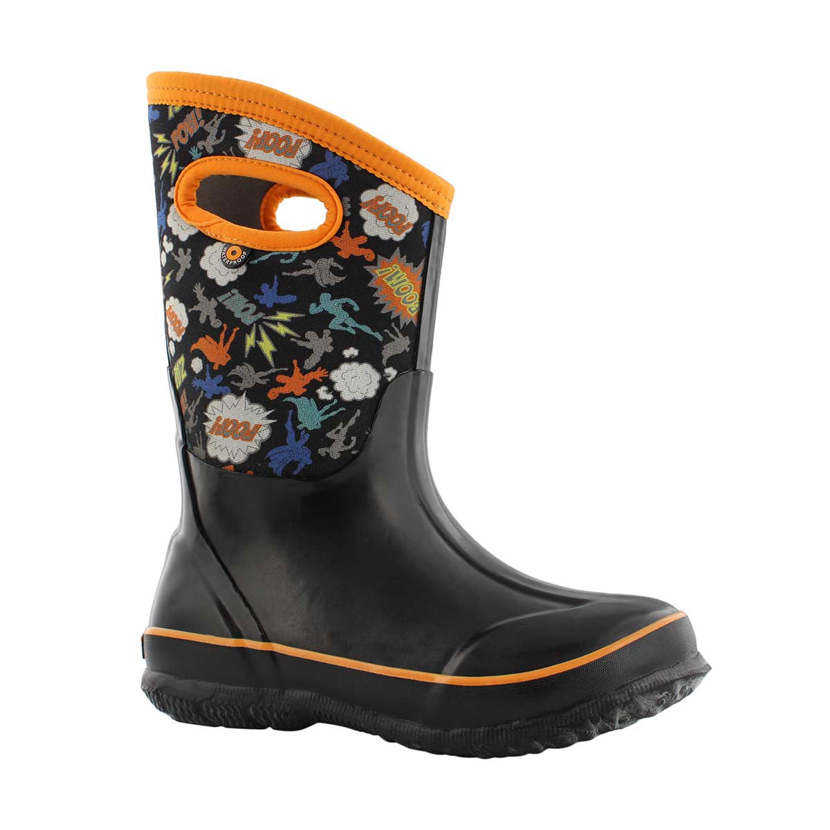 Bys Classic Super Hero blk mlt wtpf boot