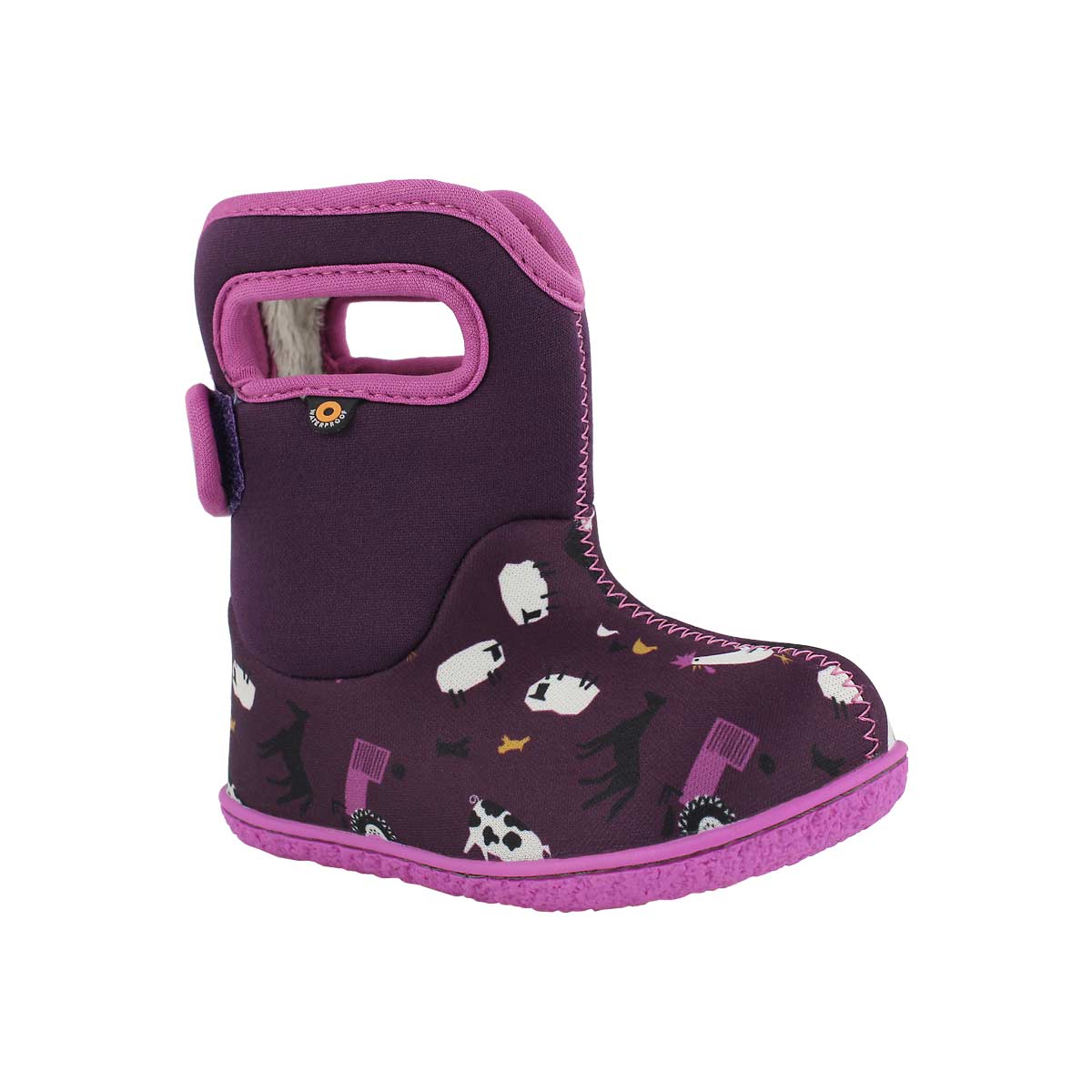 Inf-g Farm purple multi wtpf boot
