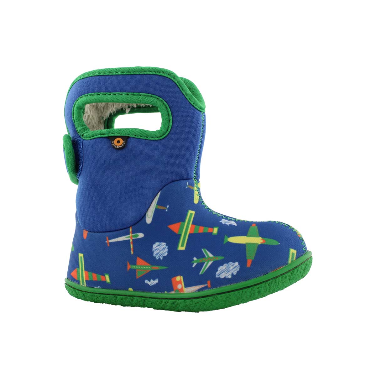 Inf-b Planes blue multi wtpf boot