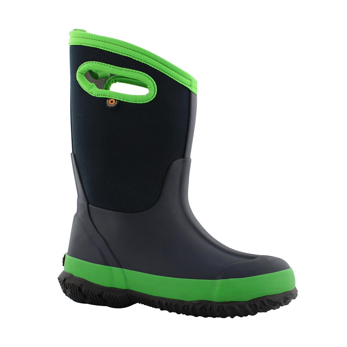 Boys CLASSIC MATTE navy/green winter boots