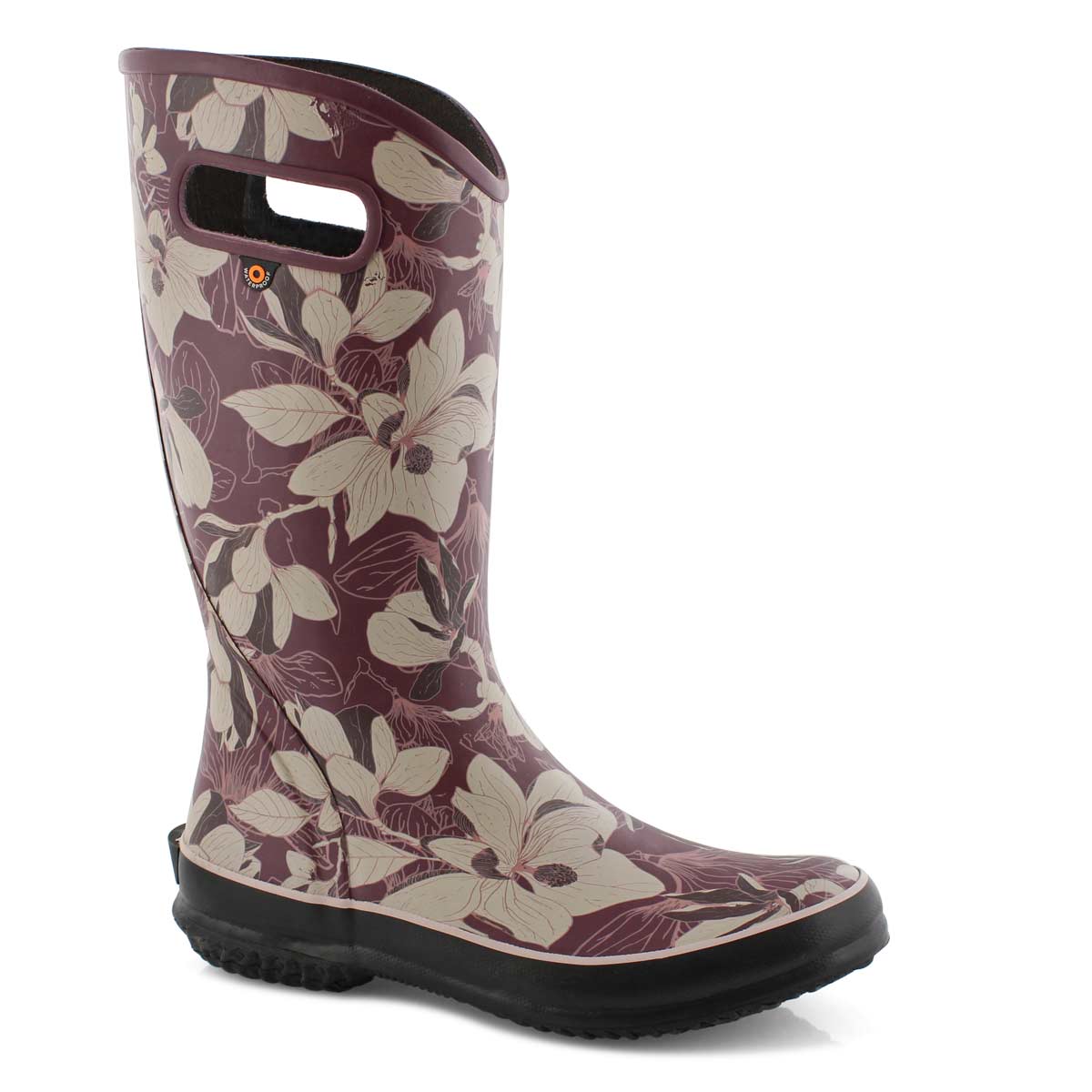 Lds Spring Vintage violet mlti rain boot