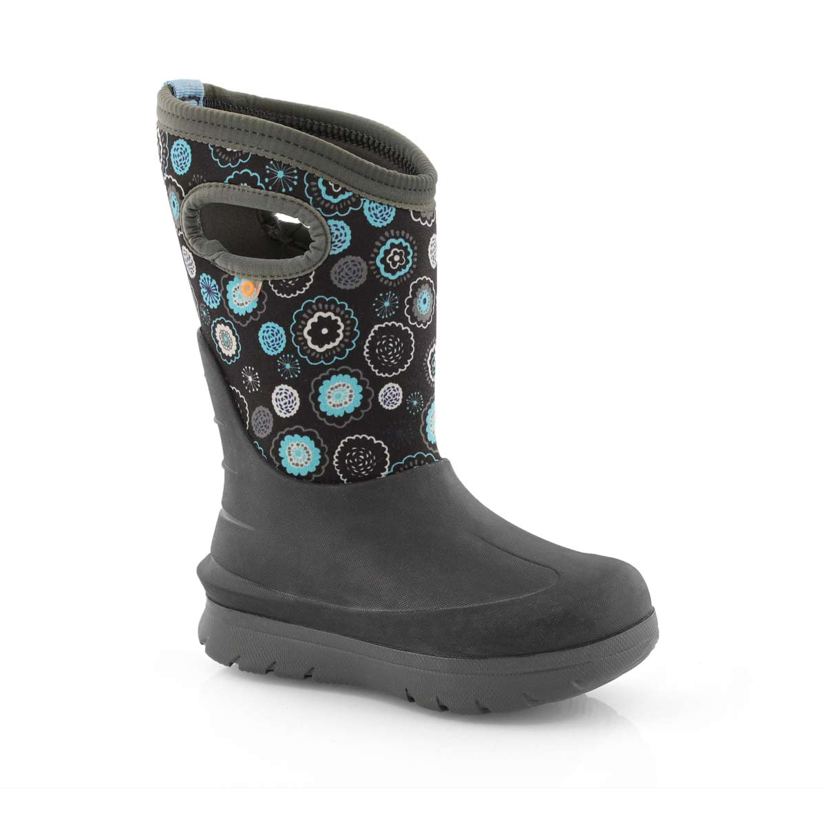 Grls Neo-Classic Bullseye blk wtpf boot
