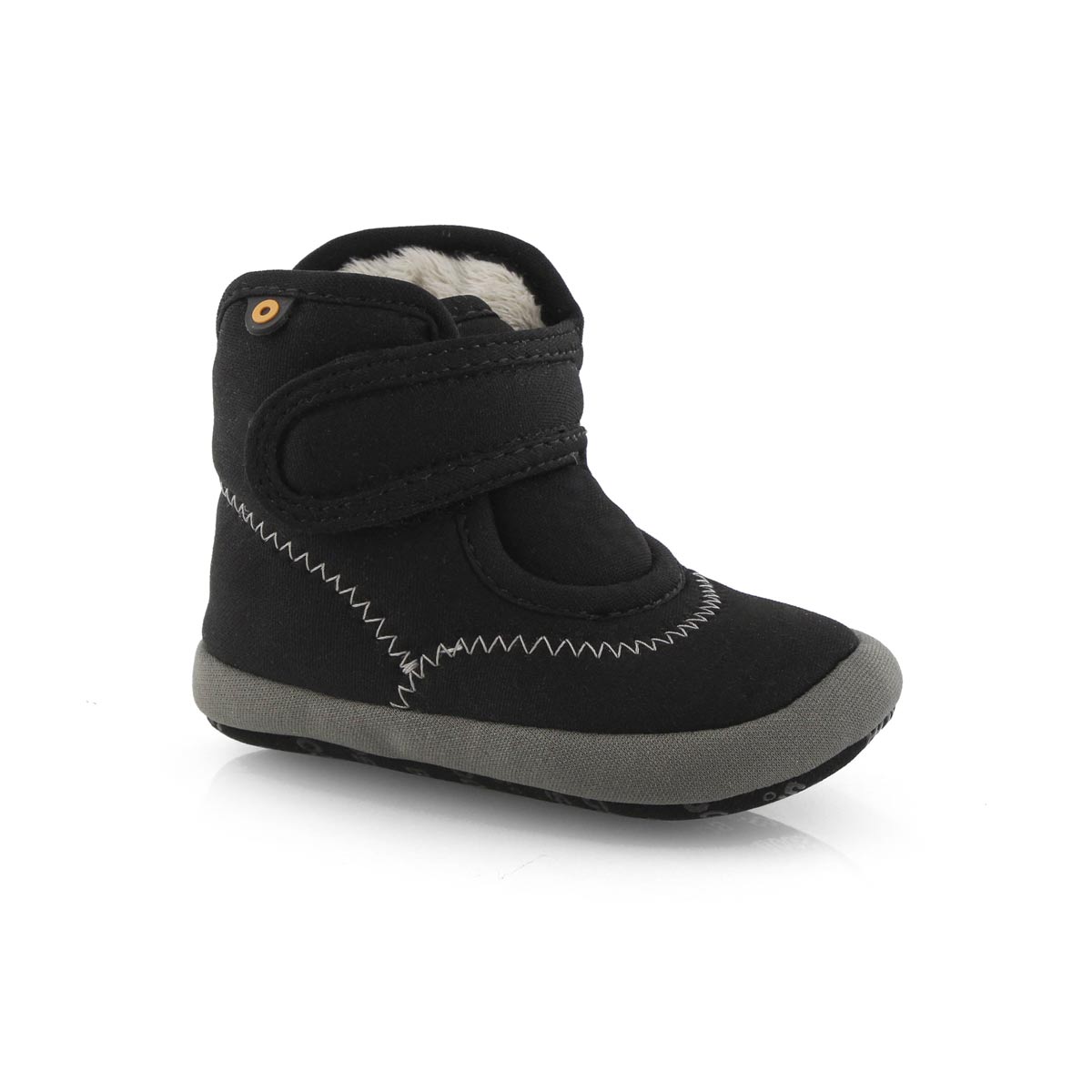 Inf-b Elliot II Solid blk slip on boot