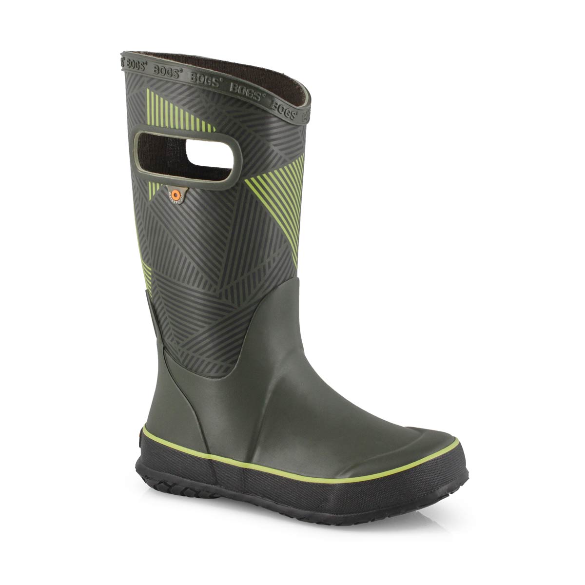 green rain boots for boys