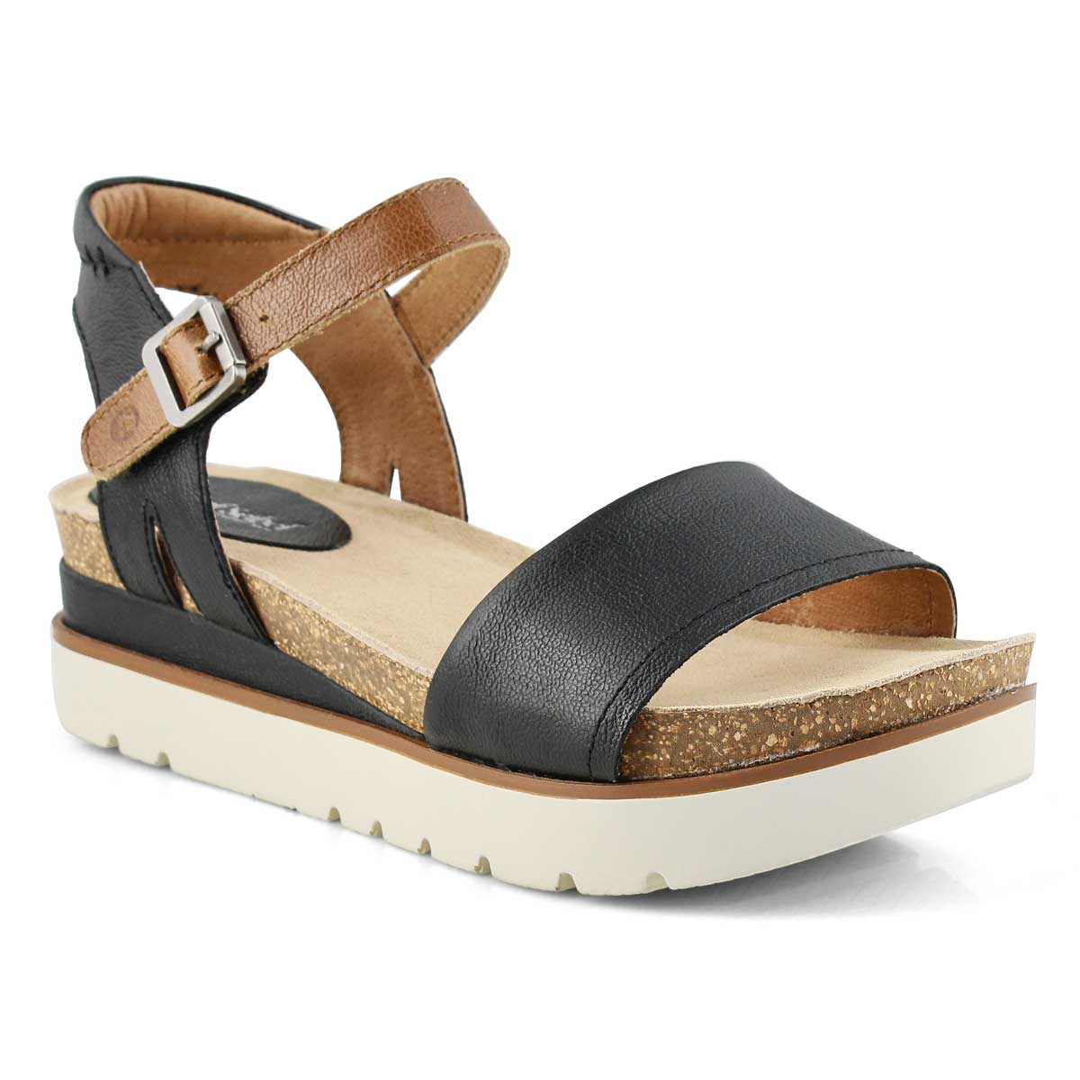 Lds Clea 01 black casual sandal