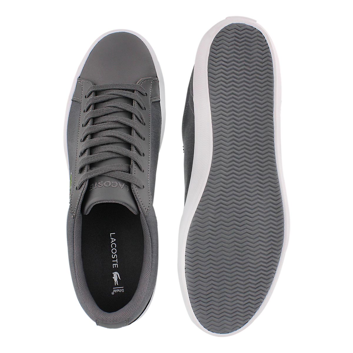 Mns Lerond 316 dk grey lace up sneaker