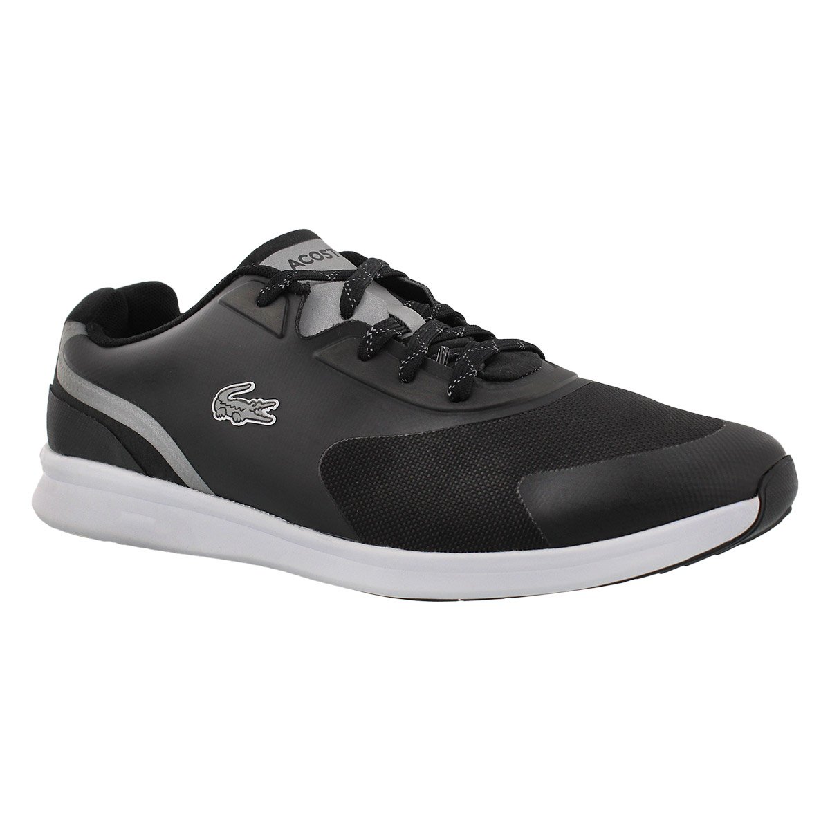 Men's LTR 01 317 black lace up sneakers