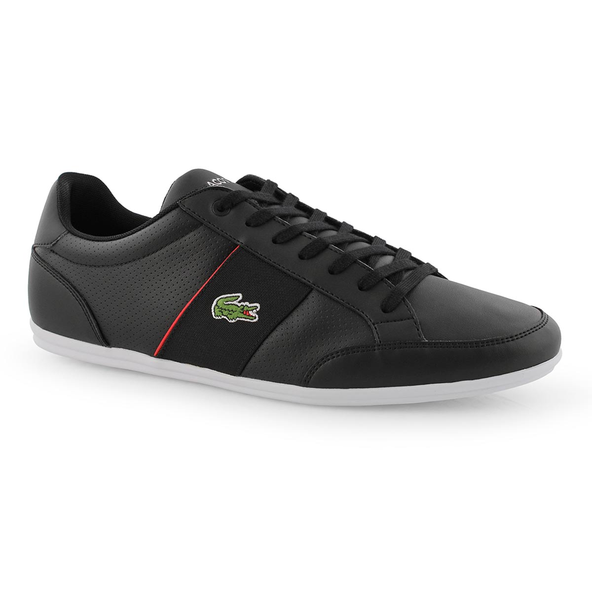 Lacoste Men's Nivolor 119 1 P Sneaker - Black | SoftMoc.com