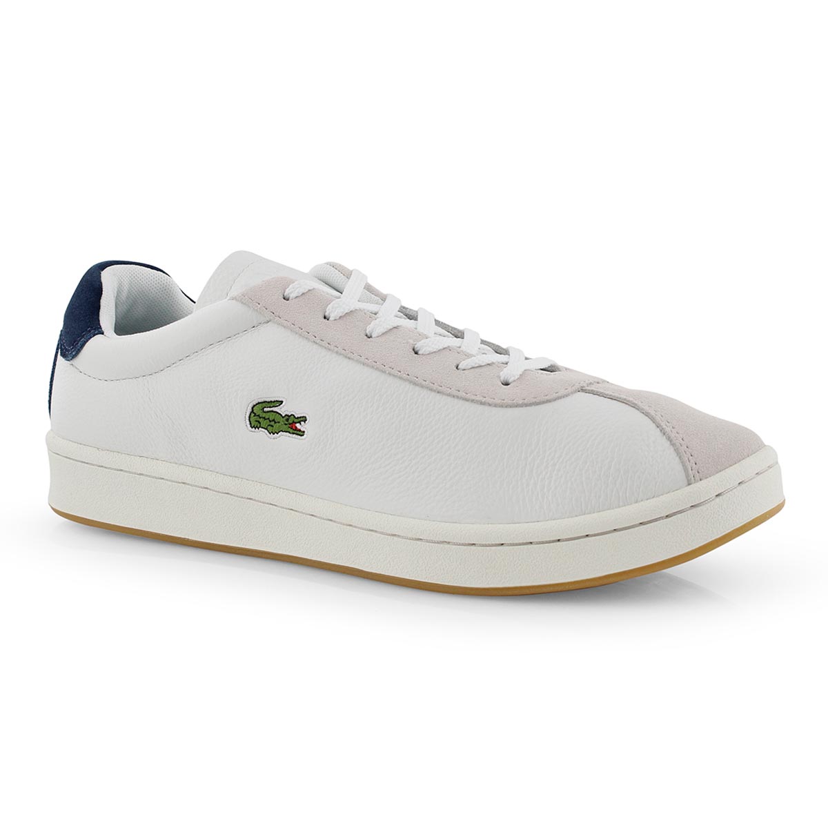 Mns Masters 119 3 wht/nvy laceup sneaker