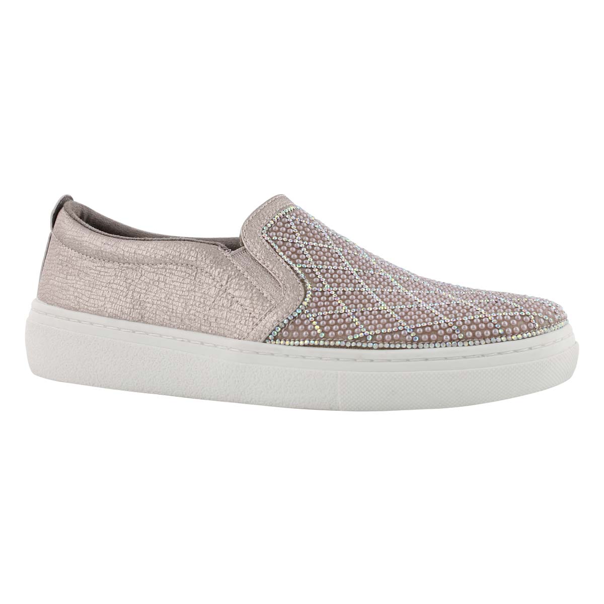 Women's GOLDIE DIAMOND DARLINGS rose gold slip ons