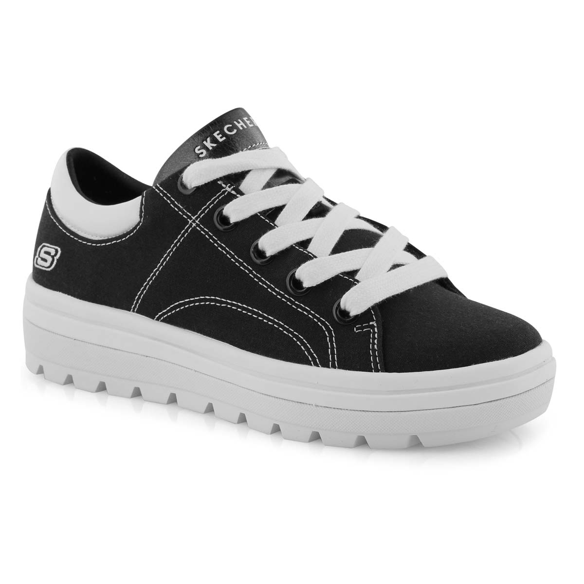 Lds Street Cleats 2 blk fashion snkr