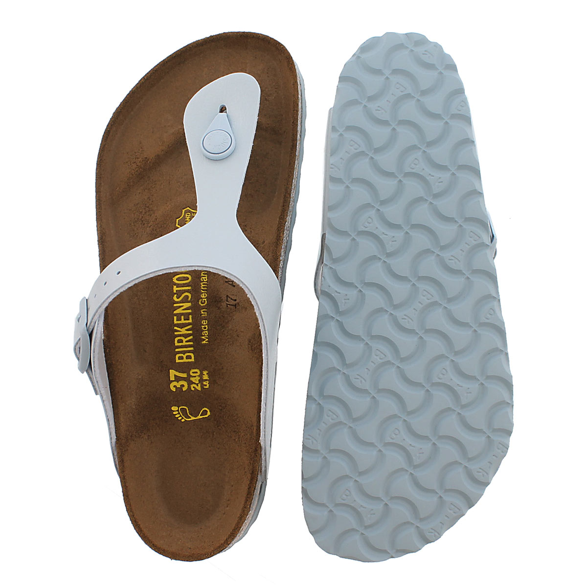 Lds Gizeh baby blue thong sandal