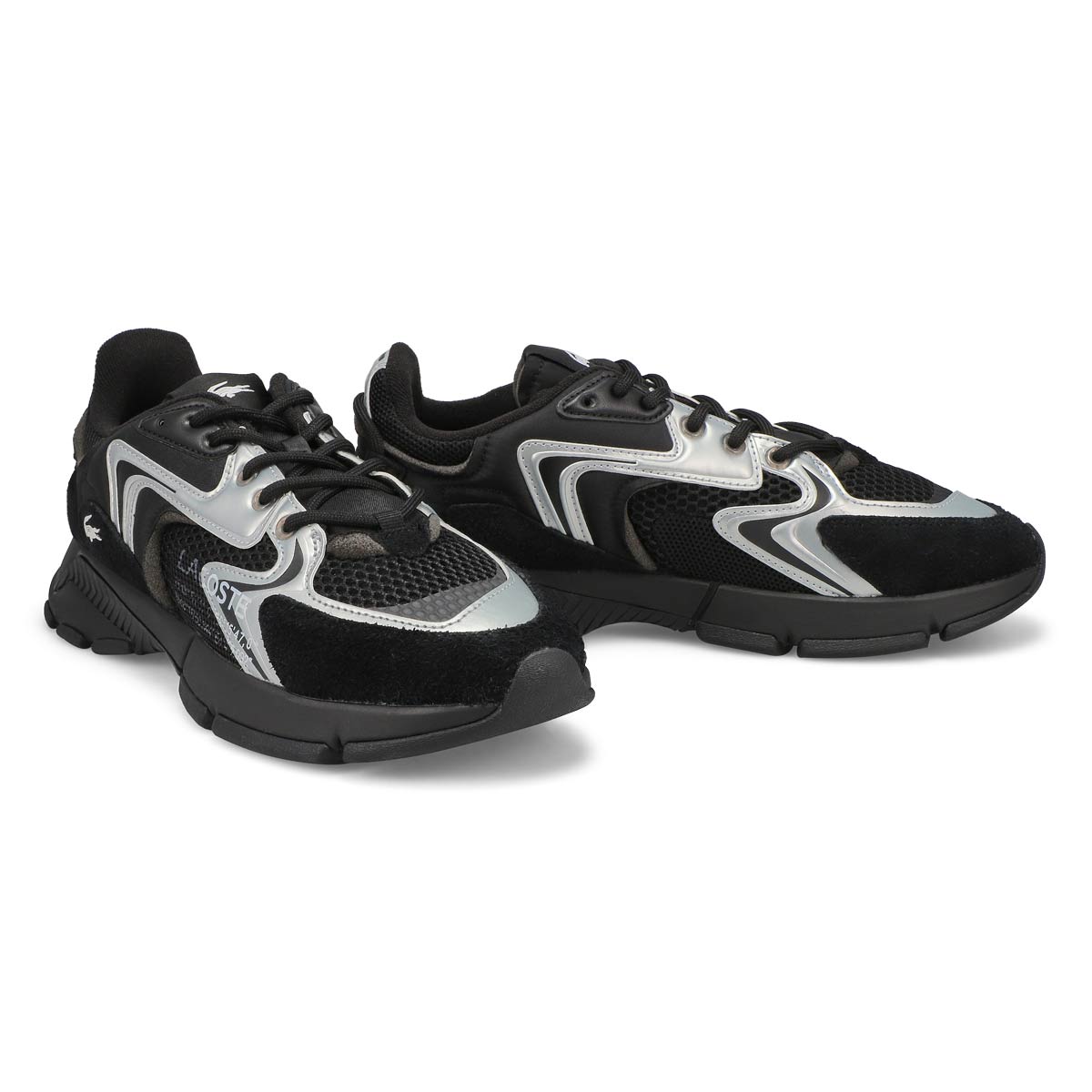 Mens L003 Neo Contrasted Sneaker - Black/White