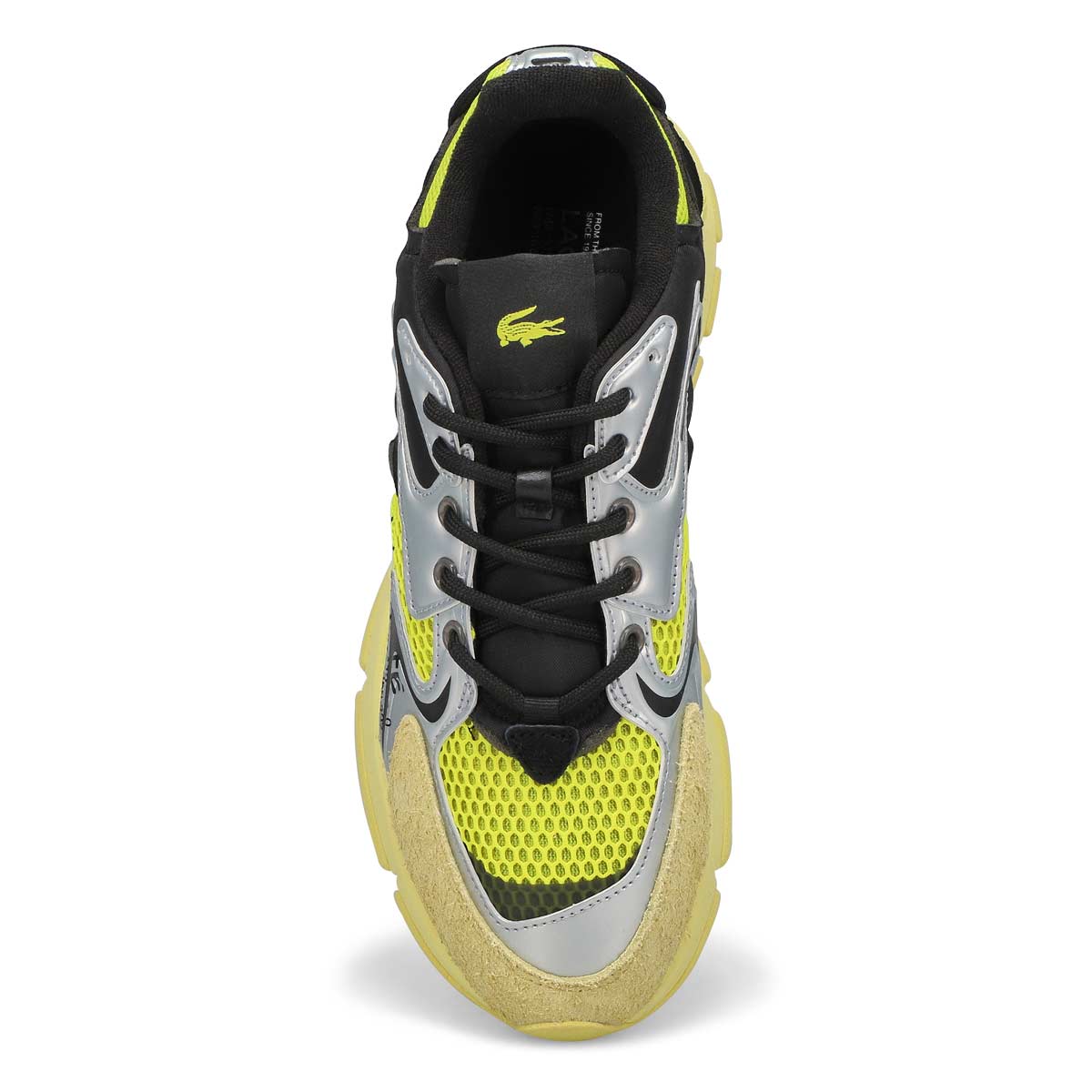 Mens L003 Neo Contrasted Sneaker - Yellow/White